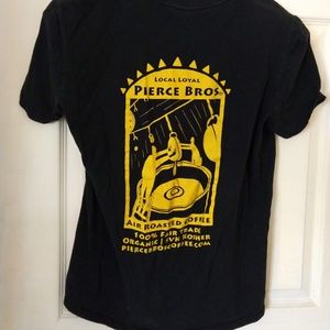 coffee t shirt black